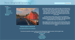 Desktop Screenshot of newenglandislands.org